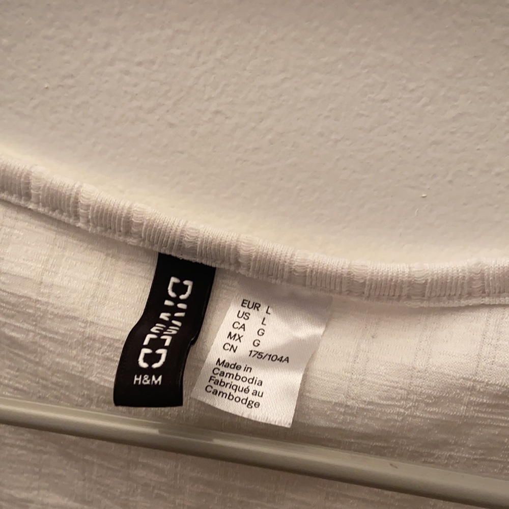 Basic white cardigan - Picture 2 of 2